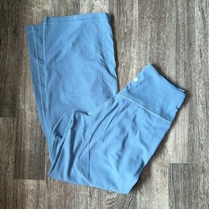 Lululemon Align High-Rise Wide-Leg Pant 31" Utility Blue EUC